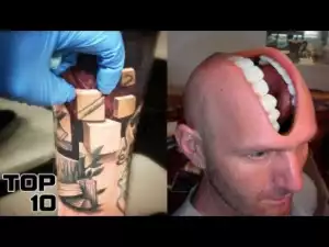 Video: Top 10 Craziest Tattoos That Look Too Real